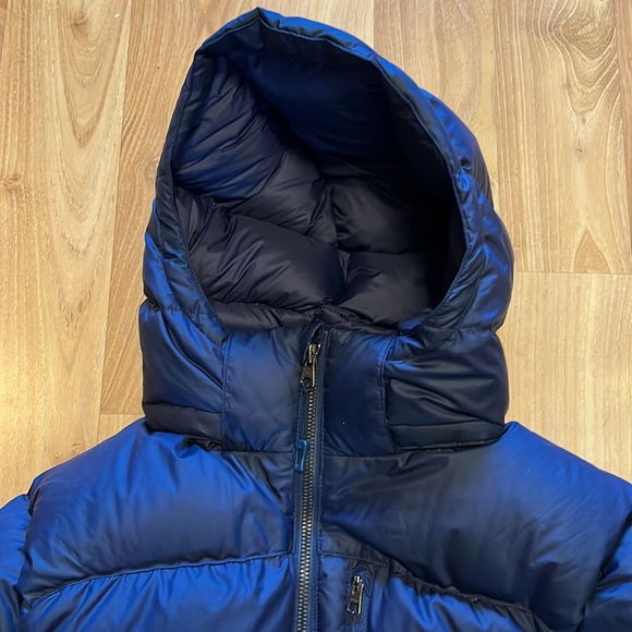 Polo Ralph Lauren's warm down filled padded jacket in dark navy. - Picture 2 of 7